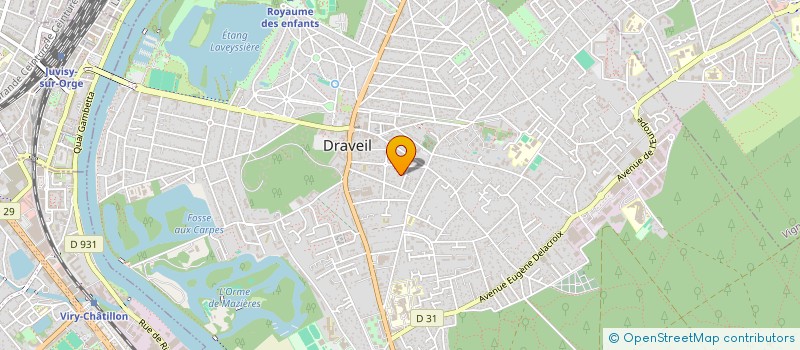 localisation de l'entreprise SCI DE LOCATION SCLAF à DRAVEIL