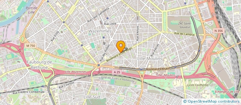 localisation de l'entreprise SCI DE LOCATION TEPAC  LILLE