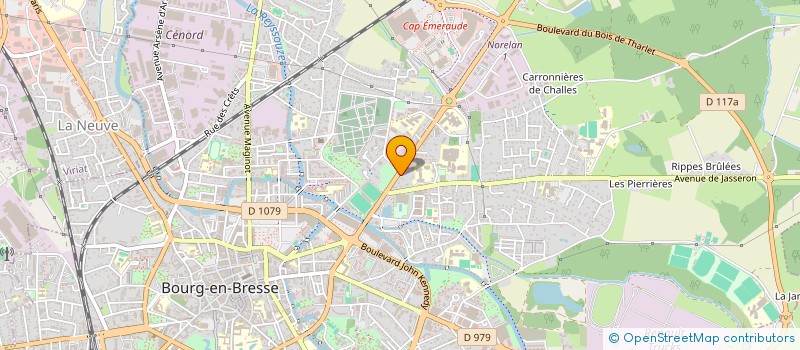 localisation de l'entreprise SCI DE LOEZE à BOURG-EN-BRESSE