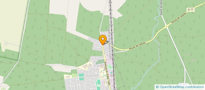 localisation de l'entreprise SCI DE LOFA  MORCENX-LA-NOUVELLE