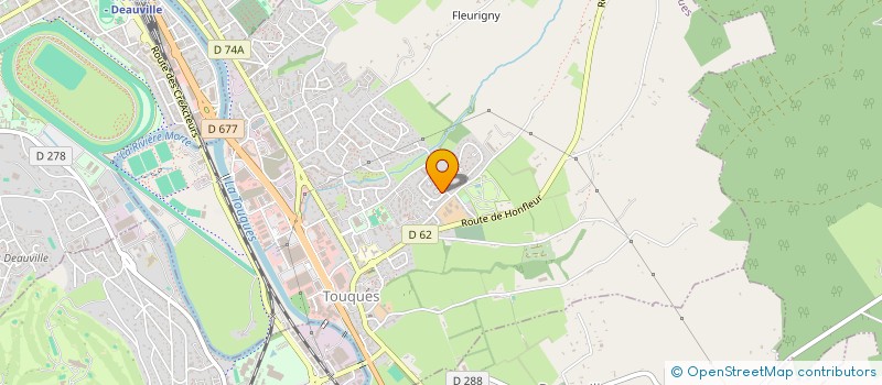 localisation de l'entreprise SCI DE LOIRE  TOURGEVILLE