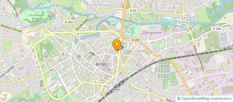 localisation de l'entreprise SCI DE LOLLIETTE à ARRAS