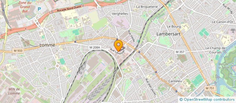 localisation de l'entreprise SCI DE LOMME NOVO à LILLE
