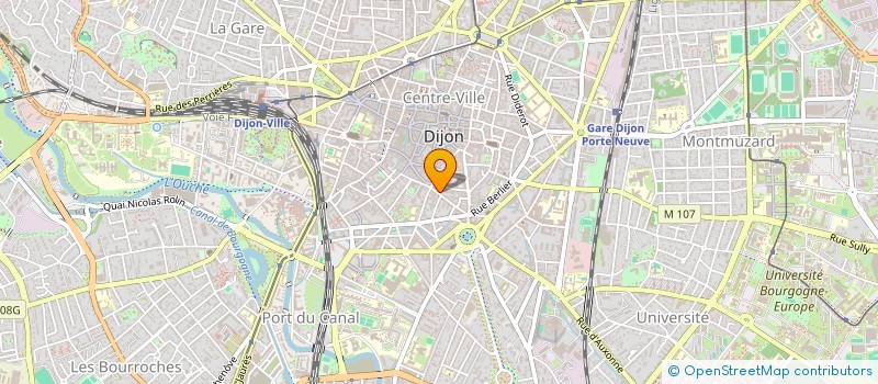 localisation de l'entreprise SCI DE LONGVIC LES DIJON à DIJON