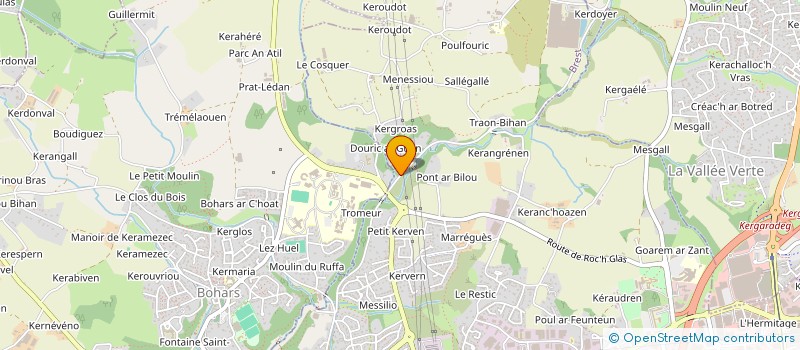 localisation de l'entreprise SCI DE LOSTENNIC  BREST