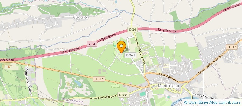 localisation de l'entreprise SCI DE LOUBET  MONTREJEAU