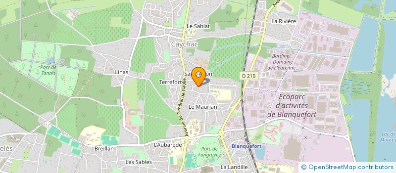 localisation de l'entreprise SCI DE LOUENS  LE PIAN-MEDOC