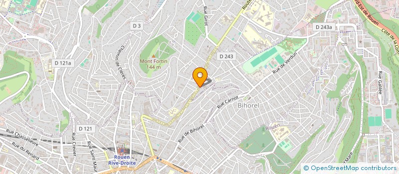 localisation de l'entreprise SCI DE LOUIS  BIHOREL