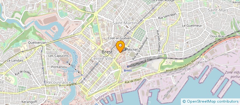 localisation de l'entreprise SCI DE LOULAY à BREST