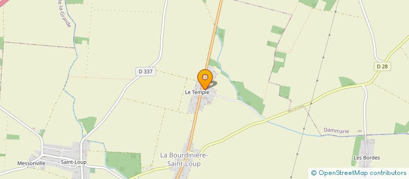 localisation de l'entreprise SCI DE LOULE à LA BOURDINIERE-SAINT-LOUP