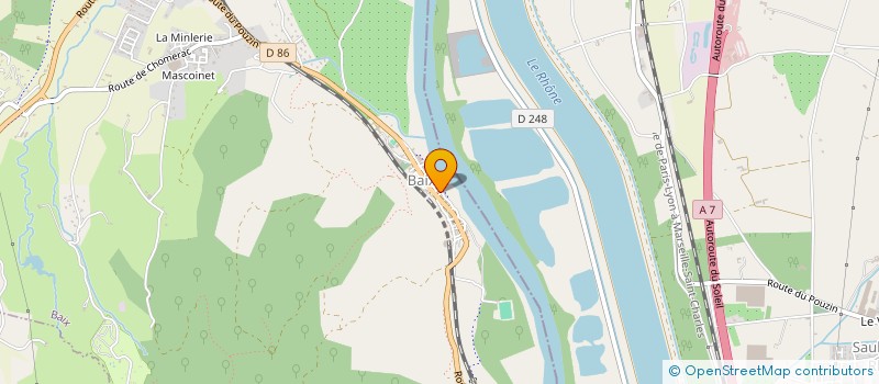 localisation de l'entreprise SCI DE LOULE  BAIX