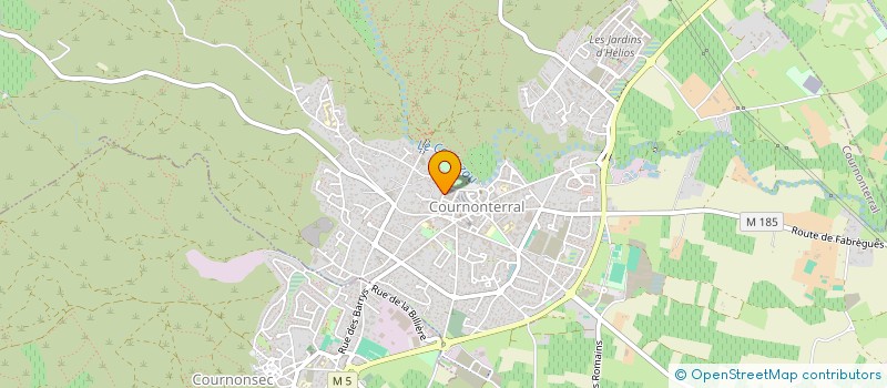 localisation de l'entreprise SCI DE LOULIEU  COURNONTERRAL