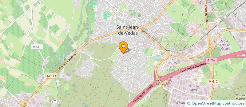 localisation de l'entreprise SCI DE LOUN  SAINT-JEAN-DE-VEDAS