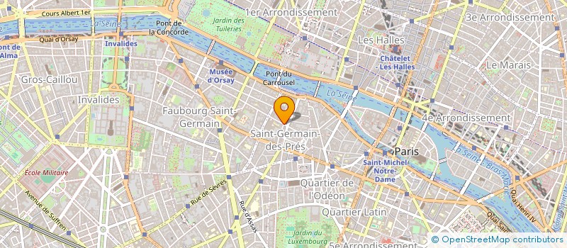 localisation de l'entreprise SCI DE LOURDANAUD  PARIS