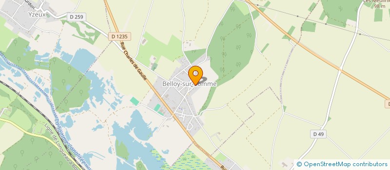 localisation de l'entreprise SCI DE LOUVIERE  BOURDON