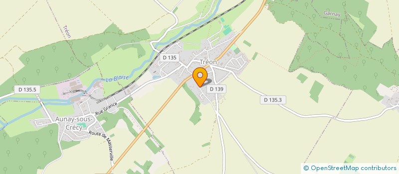localisation de l'entreprise SCI DE LOUVILLIERS EN DROUAIS à LOUVILLIERS-EN-DROUAIS