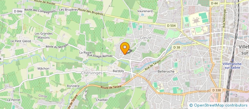 localisation de l'entreprise SCI DE LOYSE  GLEIZE