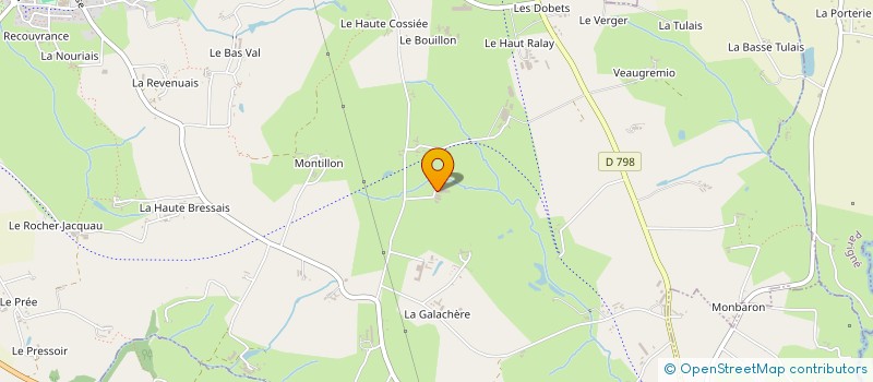 localisation de l'entreprise SCI DE LPSG  SAINT-GERMAIN-EN-COGLES