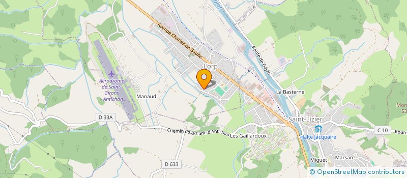 localisation de l'entreprise SCI DE LUBI à LORP-SENTARAILLE