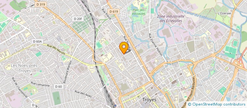 localisation de l'entreprise SCI DE LUCENAY à TROYES