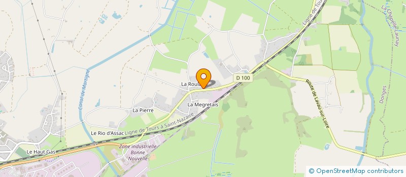 localisation de l'entreprise SCI DE LUMYANJE  DONGES