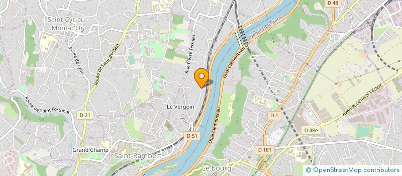 localisation de l'entreprise SCI DE MA PHARMACIE DES CANUTS  COLLONGES-AU-MONT-D'OR