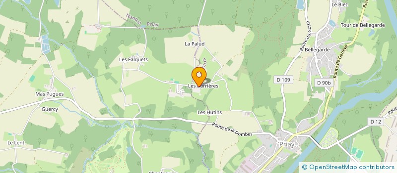 localisation de l'entreprise SCI DE MAESSCHALCK  PONT D'AIN