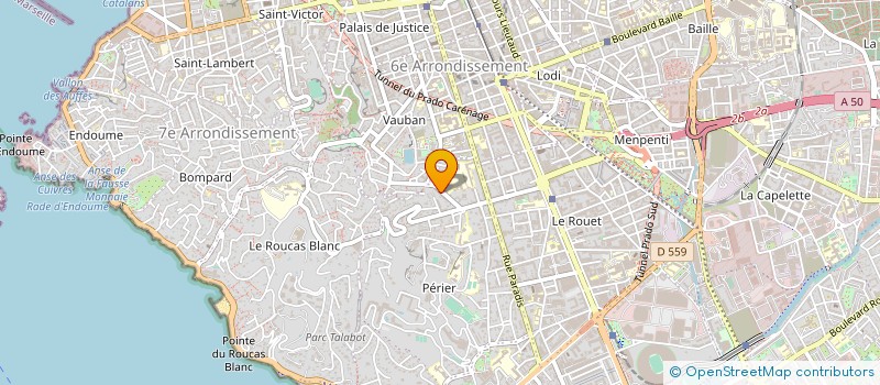 localisation de l'entreprise SCI DE MAGASINAGE à MARSEILLE