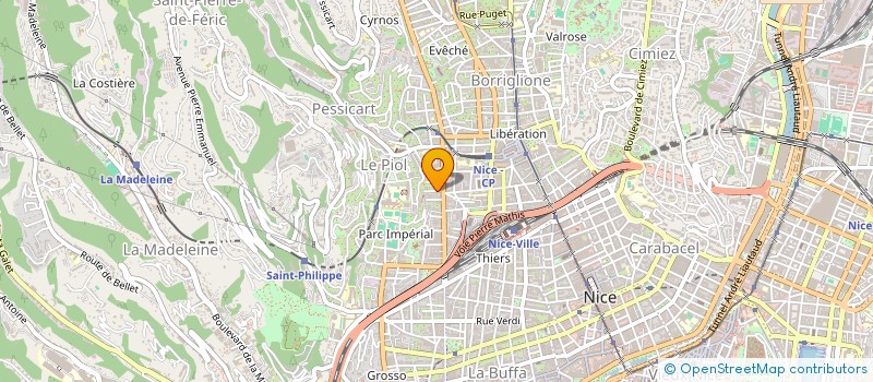 localisation de l'entreprise SCI DE MAI à NICE
