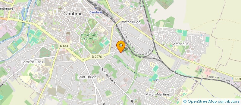 localisation de l'entreprise SCI DE MAI II à CAMBRAI