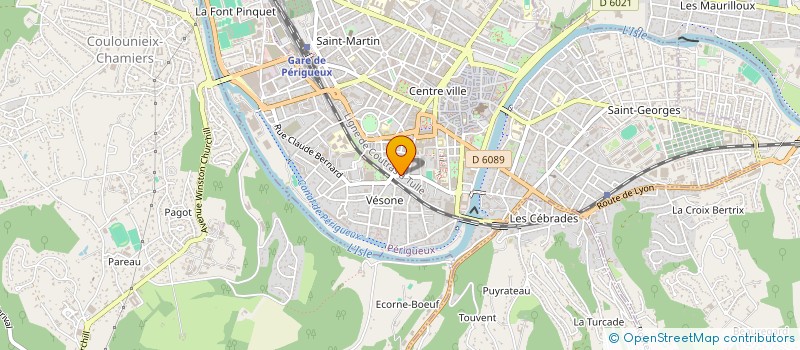 localisation de l'entreprise SCI DE MAISON BLANCHE à PERIGUEUX