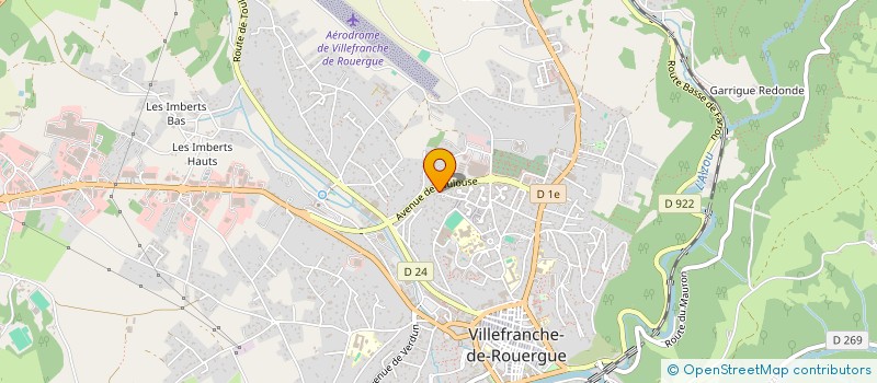 localisation de l'entreprise SCI DE MALIGORSE  VILLEFRANCHE-DE-ROUERGUE