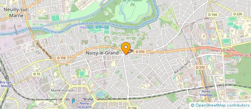 localisation de l'entreprise SCI DE MALNOUE à NOISY-LE-GRAND