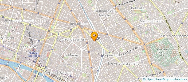 localisation de l'entreprise SCI DE MALTE  PARIS