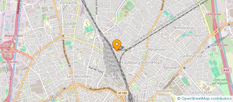 localisation de l'entreprise SCI DE MALTENS à TOULOUSE