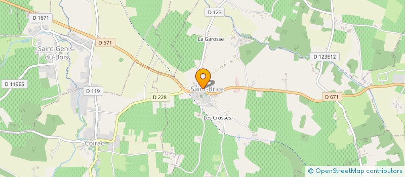 localisation de l'entreprise SCI DE MANE  COIRAC