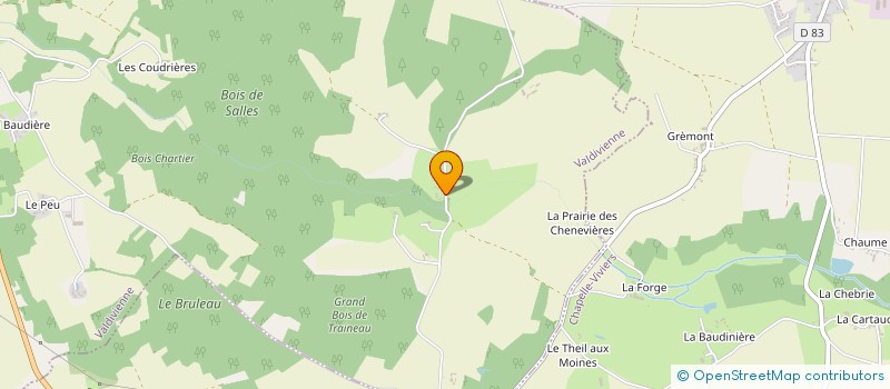 localisation de l'entreprise SCI DE MANOLO  VALDIVIENNE