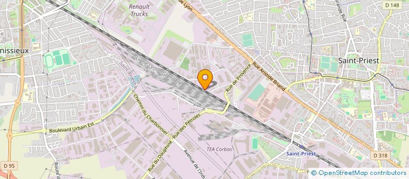 localisation de l'entreprise SCI DE MANTENAY  SAINT-PRIEST