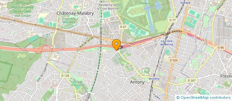 localisation de l'entreprise SCI DE MARCART à ANTONY