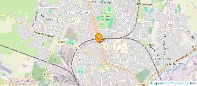 localisation de l'entreprise SCI DE MARCE D'EN HAUT à NEVERS
