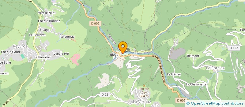 localisation de l'entreprise SCI DE MARCLESY  VERNAZ (LA)