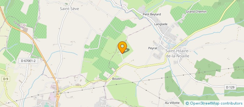 localisation de l'entreprise SCI DE MARES  SAINT-HILAIRE-DE-LA-NOAILLE