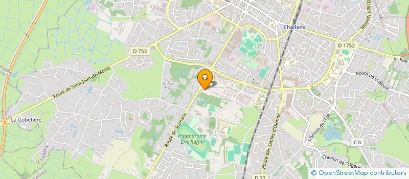 localisation de l'entreprise SCI DE MARGAUX à CHALLANS