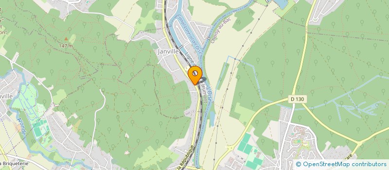 localisation de l'entreprise SCI DE MARGAUX  JANVILLE