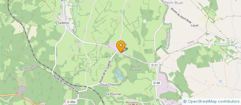 localisation de l'entreprise SCI DE MARGNAC  CAMBES