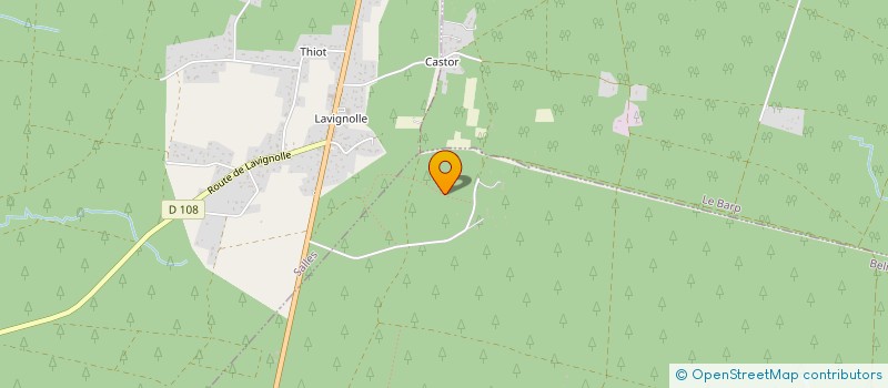 localisation de l'entreprise SCI DE MARGUIT  BELIN BELIET