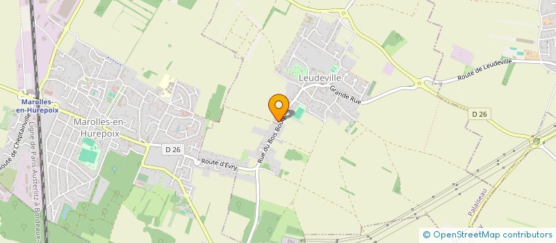 localisation de l'entreprise SCI DE MARLOTH  LEUDEVILLE