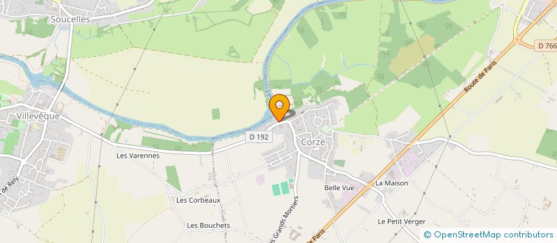 localisation de l'entreprise SCI DE MARMENTAL  CORZE