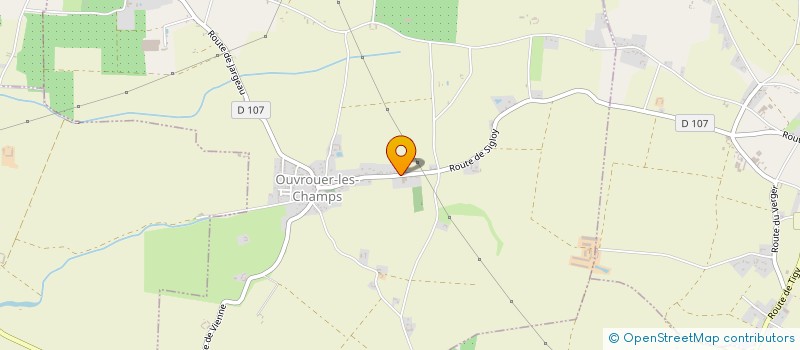 localisation de l'entreprise SCI DE MARMOGNE  OUVROUER-LES-CHAMPS