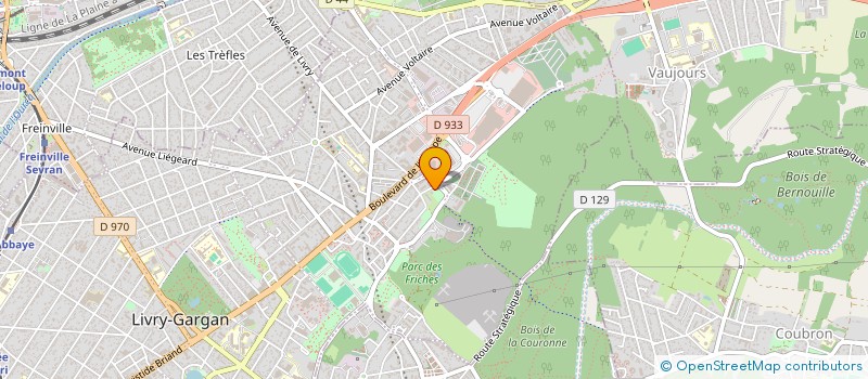 localisation de l'entreprise SCI DE MARS à LIVRY-GARGAN